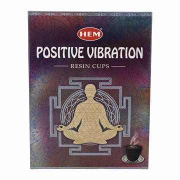 Resin Cups, HEM - Positive Vibration, Pack/10